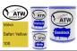 Preview: Volvo, Safari Yellow, 100: 1L Lackdose + 1L Klarlack + 500ml Härter - Set, von ATW Autoteile West.